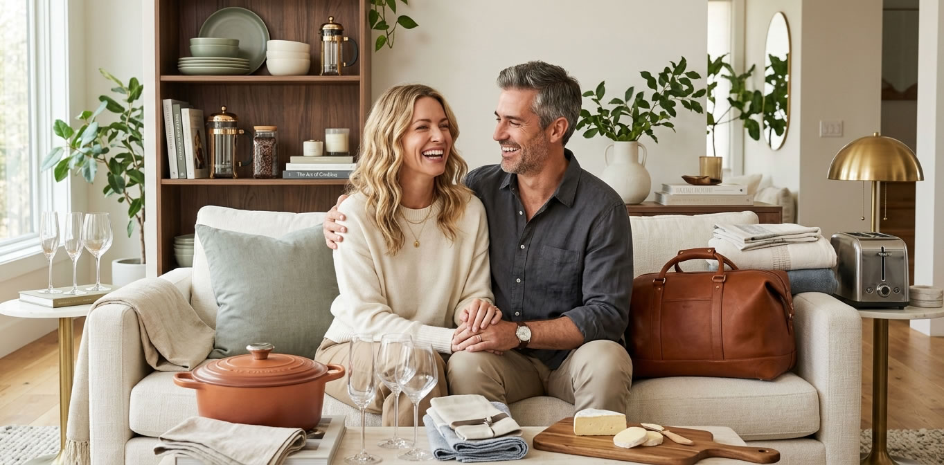 Wedding registry etiquette for established couples