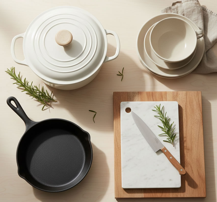 Kitchen wedding registry checklist essentials