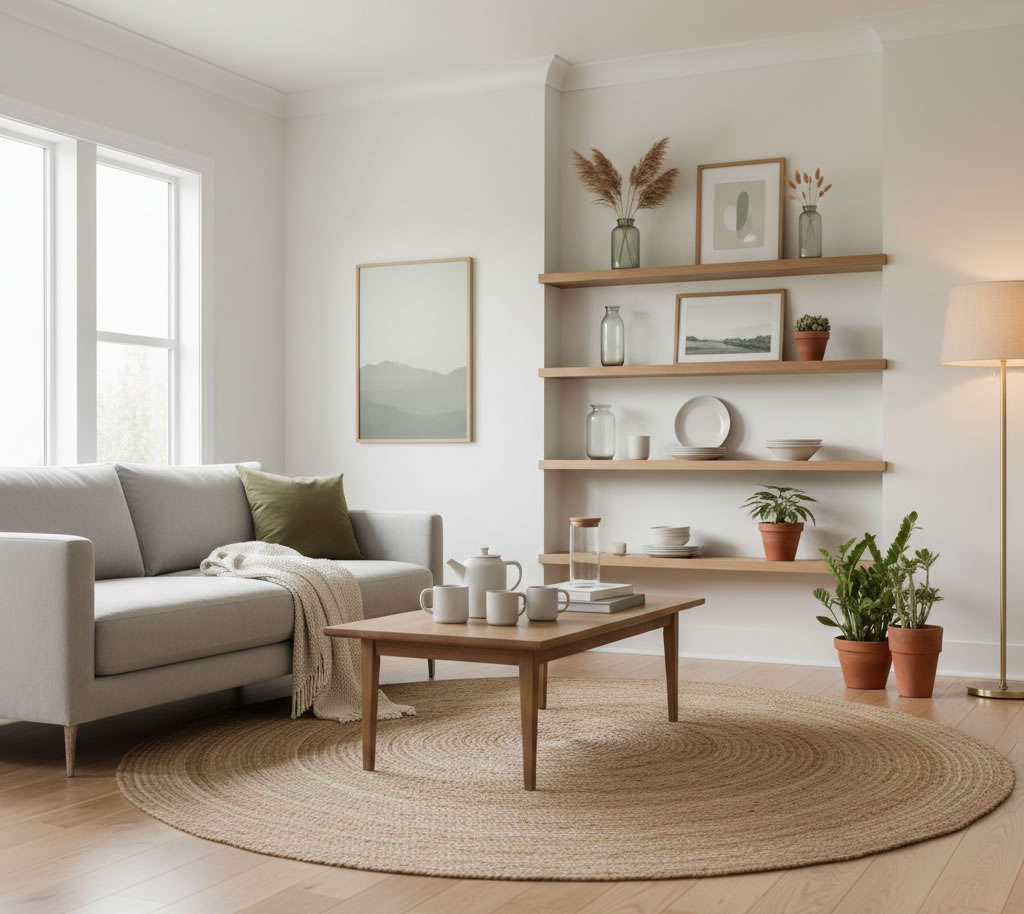 Beautifully styled room inspiration for a new home registry